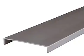 Nez de cloison aluminium aluminium 10 x 78 mm L.2,6 m