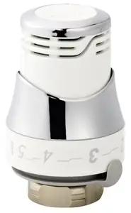 Set chrome pour tête thermostatique