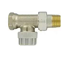 Corps thermostatique droit 1/2" en laiton pour tête de radiateur, Comap