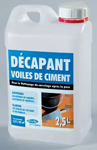 Décapant de carrelages intérieur et extérieur - 2,5 L
