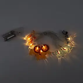Guirlande lumineuse enfant LED à piles animaux savane L.165cm Seynave