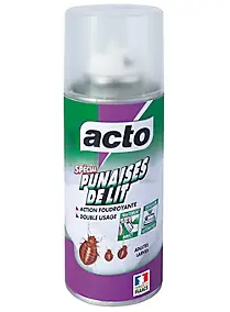 Acto punaises de lit, aérosol auto-diffusant 125ml