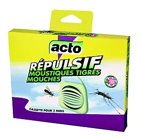 Cassette répulsive mouches - moustiques Acto
