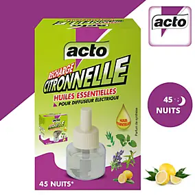 Recharge d'huiles essentielles pour diffuseur électrique Acto