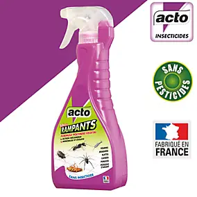 Aérosol anti insectes rampants Acto formule végétale