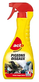 Répulsif pigeons et oiseaux pulvérisateur Acto 750ml