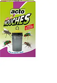 Piège à mouche avec accessoires de fixation Acto