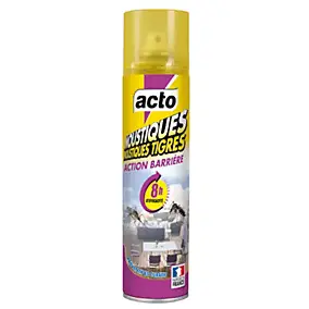 Aérosol barrière moustiques et moustiques tigres Acto 500ml