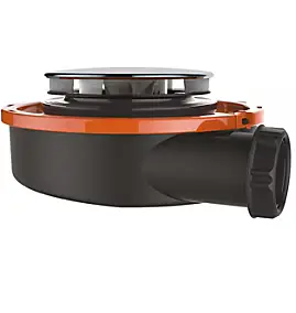 Bonde de douche extra plate Valentin Flush Ø90mm