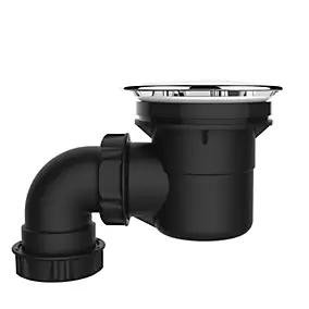 Bonde de douche sans capot Ø60mm sortie orientable - Valentin