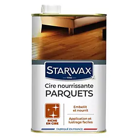 Cire parquets concentrée 1L Starwax jaune