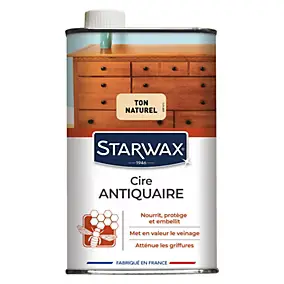 Cire antiquaire liquide bois ciré Starwax 500ml incolore