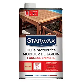 Huile extérieure protectrice teck et bois exotiques 500ml