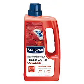 Nettoyant raviveur tomettes et terres cuites Starwax 1L
