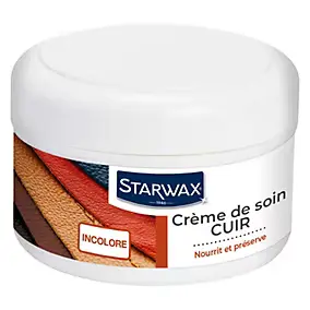 Crème nourrissante cuir incolore Starwax 150ml