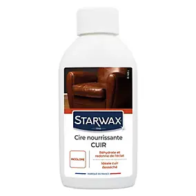 Cire nourrissante cuir Starwax incolore 230ml
