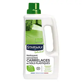 Nettoyant concentré carrelages et sols plastiques SoluVert Starwax 1L