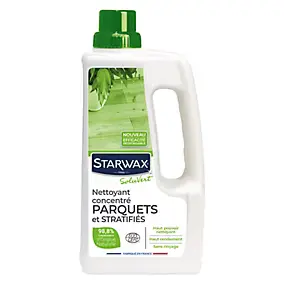 Nettoyant concentré parquets et stratifiés Soluvert Starwax 1L
