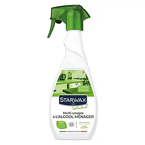 Nettoyant multi-usages à l'alcool ménager SoluVert Starwax 500ml