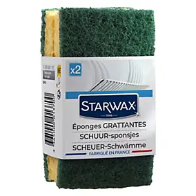 Éponge grattante multi-surfaces vendue par 2
