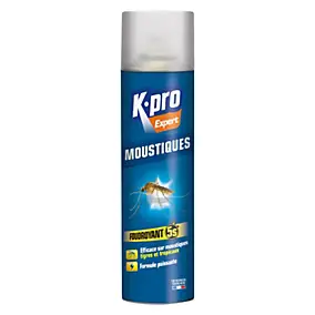 Aérosol anti moustiques foudroyant 5s K.Pro Expert