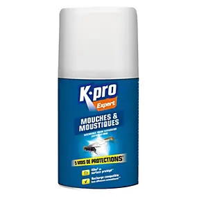 Aérosol mouches/moustiques recharge 250ml Kapo Expert