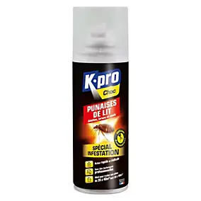 Aérosol punaise de lit spéciale infestation Kapo 200ml