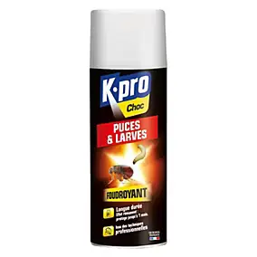 Aérosol black contre puces et larves 400ml