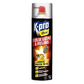 Aérosol nid de guêpe et frelon Kapo 500 mL