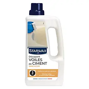 Décapant voiles de ciment marbre et pierres naturelles Starwax 1L