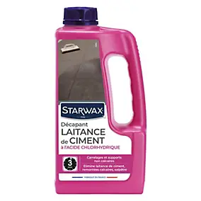 Décapant laitance de ciment carrelages Starwax 1L