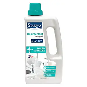 Nettoyant désinfectant multi-surfaces Starwax papaye 1L