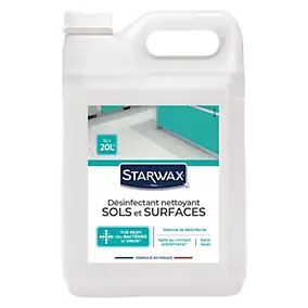 Nettoyant désinfectant multi-surfaces Starwax papaye 5L