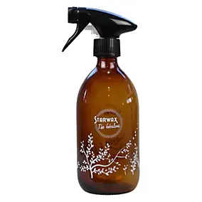 Vaporisteur vide en verre ambré 500ml Starwax Fabulous