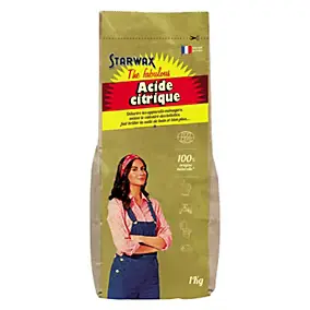 Acide citrique Starwax The fabulous 1kg