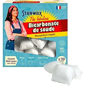Bicarbonate de soude doses 20 x 20g Starwax Fabulous