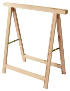 Tréteau pliant en hêtre - 75 x 75 cm