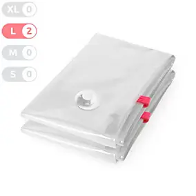 Sac de rangement sous vide Compactor Compresspack L. 80 x l. 55 cm vendu par 2