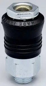 Raccord de jonction à bille, permettant l'alimentation en eau de deux machines, filetage mâle 1/4