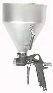 Pistolet à crépir, cuve de 5 L., pression maxi. 3-5 bars