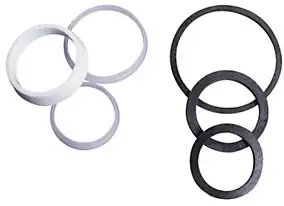 Assortiment de joint pour siphon de lavabo Wirquin Ø 32 et Ø 40 mm