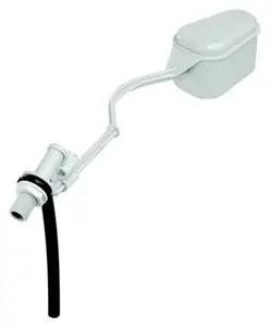 Mécanisme WC économiseur d'eau 3/6 L à double bouton poussoir et robinet flotteur à levier