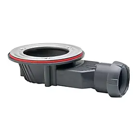 Bonde de douche Wirquin SLIM + ø40 mm sans grille pour plateau