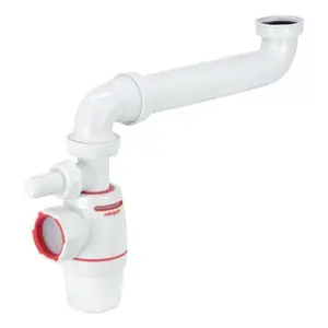 Siphon déporté "NEO AIR" pour évier 1 bac - Diam. 40 mm