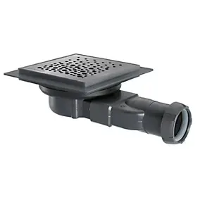 Bonde de douche compacte à chaper ø40 mm Wirquin Venisio Compact