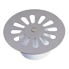 Grille universelle pour bonde de douche - Wirquin