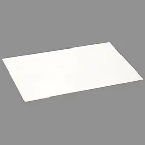 Fond d'encadrement blanc 10 x 15cm ép.2mm