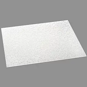 Verre synthétique cristal bulle 100 x 100cm ép.2,5mm