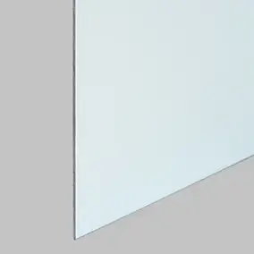 Verre synthétique cristal acrylique PMMA colori bleu givré 100x100 cm, ép.3 mm