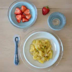 Coffret repas en verre X DURALEX Jungle